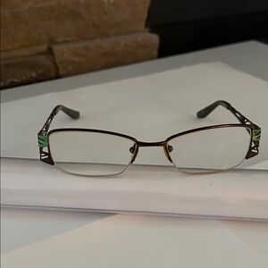 Stylish Brown and Green Women's Glasses
